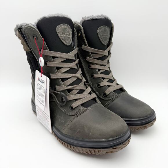 Pajar Mens Canada Trooper 3.0 Ankle Boots EU 40 US 7 Grey Black Waterproof NIB main image 4